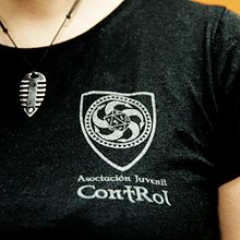 Camiseta Asociación Juvenil ContRol. Design, e Publicidade projeto de Sara Pérez - 09.04.2012