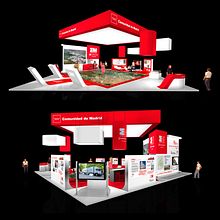 Stand Arpegio Comunidad de Madrid.  project by Alvaro Portela Martínez - 04.12.2012