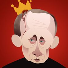 Putin. Ilustração tradicional projeto de Alfonso Fernández - 12.04.2012