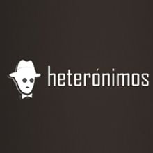 Logo Heterónimos. Design projeto de Alfonso Fernández - 12.04.2012