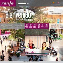 Renfe propuesta web . Un proyecto de Diseño, Fotografía, Programación y Publicidad de José David López Sánchez - 13.04.2012