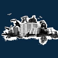 Concrete Jungle. Design, and Traditional illustration project by cosmicomix - 04.13.2012