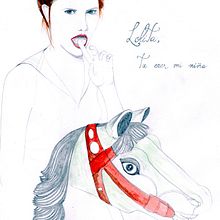 Lolita, mi niña. Traditional illustration project by rocio_20 - 04.16.2012