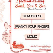 I Festival Sand, Sun & Sea. Somo 31 de Marzo de 2012. Design, Traditional illustration, Photograph, and Music project by Silvia Garcia - 04.17.2012