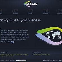 Web Addquity. Design, and Programming project by seven - 04.17.2012