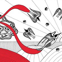 Lavanderas de verano. Un progetto di Illustrazione tradizionale di LÁPICES BLANCOS - 17.04.2012