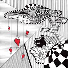 Piñata de corazones. Un progetto di Illustrazione tradizionale di LÁPICES BLANCOS - 17.04.2012
