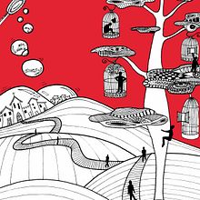 El árbol de la vida. Un progetto di Illustrazione tradizionale di LÁPICES BLANCOS - 17.04.2012