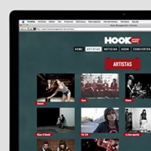 Hook Management website. Un progetto di Design e UX / UI di Guillermo Brotons - 17.04.2012