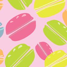 Macarons / Ilustración. Traditional illustration project by Pilar Santiño - 04.20.2012