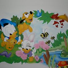 Mural Disney. Un progetto di Design e Illustrazione tradizionale di Graffiti Media - 20.04.2012