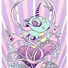 Psychedelic carnival. Traditional illustration project by Roger Llopis Lloret - 04.25.2012