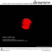 Deneuve / single. Design, Photograph, and Music project by Víctor Carrillo - 04.25.2012