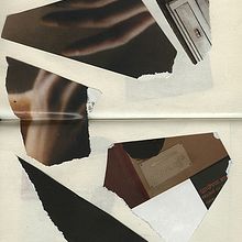 Cuaderno collages . Design, and Traditional illustration project by Víctor Carrillo - 04.25.2012