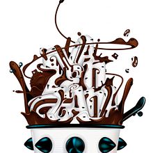 valenciana - ice cream shop. Design, and Traditional illustration project by david sánchez cobos - 05.02.2012