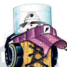 Valenciana - ice-cream Shop. Advertising, Design, and Traditional illustration project by david sánchez cobos - 05.02.2012