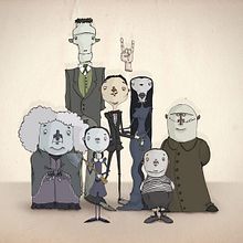 Diseño de personajes. Design, Traditional illustration, Film, Video, TV, and Advertising project by David Navarro Bravo - 05.02.2012
