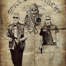 Sons of Anarchy. Un proyecto de Ilustración tradicional y Publicidad de Martin Echeverria Correa - 03.05.2012