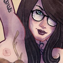 Tattoo the Girl. Traditional illustration project by Jaime Posadas Fernández - 05.04.2012