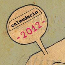 calendario 2012 . % maria cuadrado tarafından hazırlanan Geleneksel illüstras, Ve on projesi - 05.12.2012