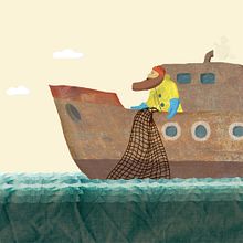 Aral, the lost sea.. Design, and Traditional illustration project by Albert Aromir Ayuso - 05.17.2012