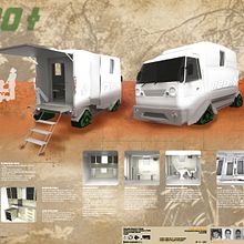 Vehiculo . Un proyecto de Diseño, Ilustración tradicional, 3D y UX / UI de Florencia Rubiano - 17.05.2012