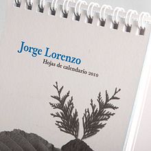 Hojas de Calendario.  project by Jorge Lorenzo - 05.18.2012