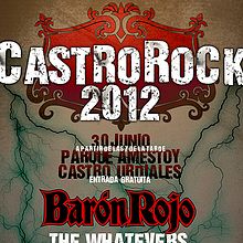 CastroRock 2012. Design projeto de Sara Pérez - 21.05.2012
