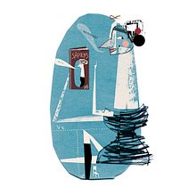 Revista SÀPIENS. Traditional illustration project by leonardo flores - 05.21.2012