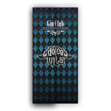 Dolce Vita Gin Club. Design, Br, ing, Identit, Creative Consulting, Art Direction, and Graphic Design project by Ninio Mutante - 06.05.2012