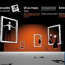 ONG Movimiento por la Paz - El descuadre. Design, and Traditional illustration project by Ninio Mutante - 06.05.2012