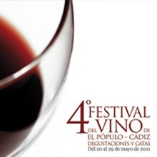 Festival del Vino de El Pópulo: Cartel 4ª edición. Design, and Advertising project by Paco Mármol - 06.05.2012