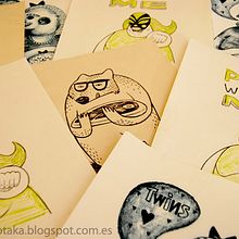 Litografias. Traditional illustration project by Jotaká - 06.13.2012