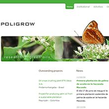 Poligrow, The Green Oil Company. Projekt z dziedziny Design i Programowanie użytkownika Sergio Noriega Sáez - 21.06.2012