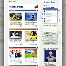 LeapStart Web Design. Design project by Manuel Polaina - 06.15.2012