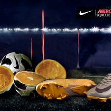 Nike Mercurial. Traditional illustration, and Advertising project by pandorco - 06.17.2012
