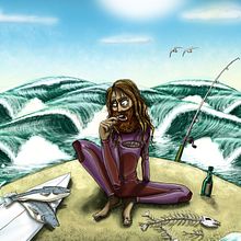 "Con sangre y espinas de corvina". Traditional illustration project by Alfonso Rosso - 06.21.2012