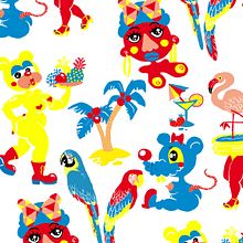 pattern. Design, and Traditional illustration project by Fátima de Juan - 06.24.2012