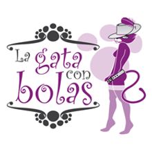 La gata con bolas. Design, and Traditional illustration project by Jose Martínez Calderón - 06.25.2012