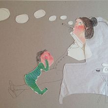 The Witches. Design, Traditional illustration, and Advertising project by Laia Jou - 06.28.2012