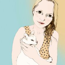 Retrato. Traditional illustration project by Cecilia Sánchez - 07.02.2012