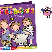 minisite La Revista de Les Tres Bessones. Design project by Carme Carrillo Cubero - 07.03.2012
