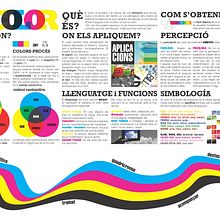 póster - EL COLOR. Een project van Traditionele illustratie van Carme Carrillo Cubero - 03.07.2012