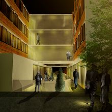 Centro Sociosanitario en Cabueñes Ein Projekt aus dem Bereich 3D, Architektur, Innendesign, Innenarchitektur und Design von Alejandro Mazuelas Kamiruaga - 27.09.2015
