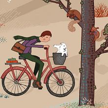 Caminos cruzados. Traditional illustration project by Sara Olmos - 07.05.2012