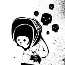 WILSON - CD | demasiado vago para suicidarme. Un proyecto de Diseño, Ilustración tradicional y Música de alejandro escrich - 05.07.2012