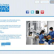 Domens Clinica. Design & IT project by Mario Calvo Bartolomé - 08.13.2012