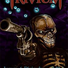 Concierto Trivium. Un progetto di Design, Illustrazione tradizionale e Pubblicità di Estela López Vázquez - 09.07.2012