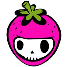 EB STRAWBERRY SHOP | Logo + Pegatina. Un proyecto de Diseño, Ilustración tradicional y Publicidad de alejandro escrich - 10.07.2012