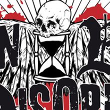 NEW BLOOD DISORDER |  logo + CD + camiseta. Un proyecto de Diseño, Ilustración tradicional, Música y Publicidad de alejandro escrich - 11.07.2012
